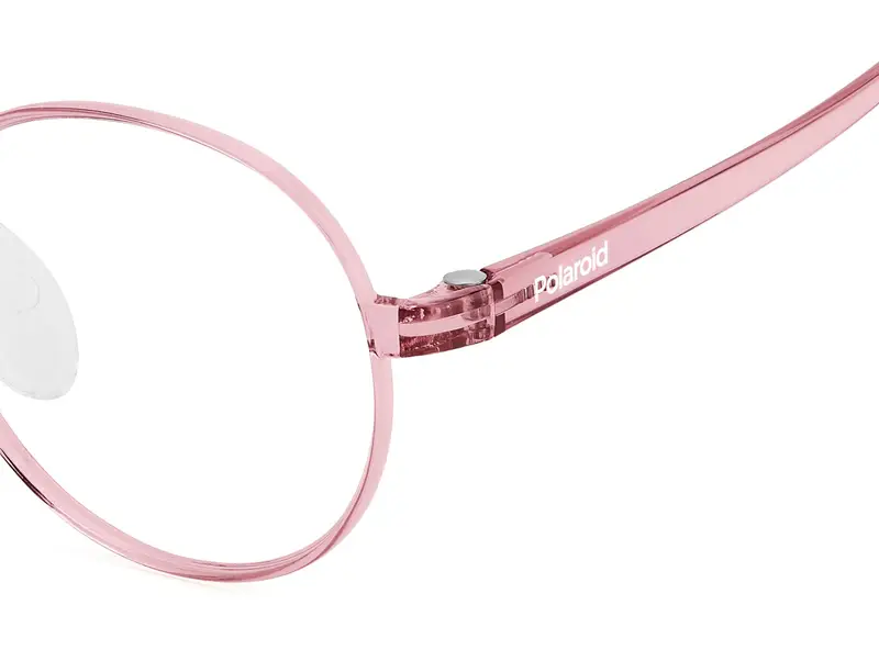 Polaroid Bambino PLD D842 35J Montature da vista Polyamide Rosa Pantos Normale miniatura 3