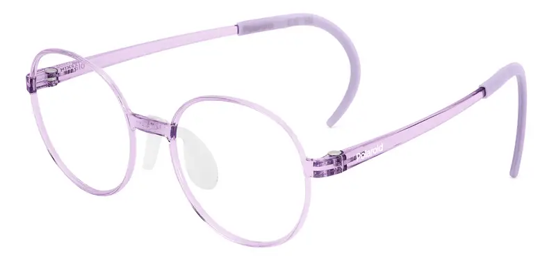 Polaroid Bambino PLD D842 789 Montature da vista Polyamide Viola  Pantos Normale