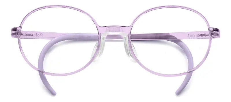 Polaroid Bambino PLD D842 789 Montature da vista Polyamide Viola Pantos Normale miniatura 2