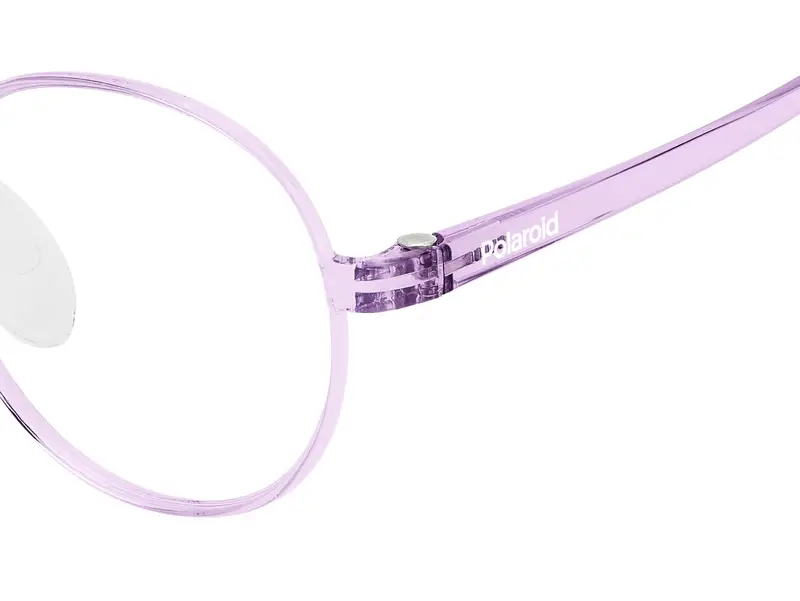 Polaroid Bambino PLD D842 789 Montature da vista Polyamide Viola Pantos Normale miniatura 3