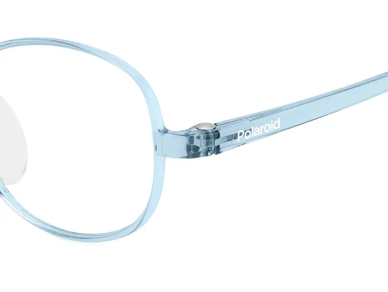 Polaroid Bambino PLD D843 MVU Montature da vista Polyamide Azzurro Squadrata Normale miniatura 3