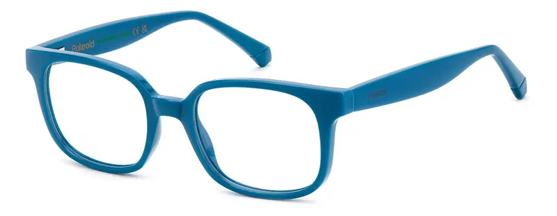 Bambino PLD D846 PJP Montature da vista Eco-poliammide Blu Squadrata Normale