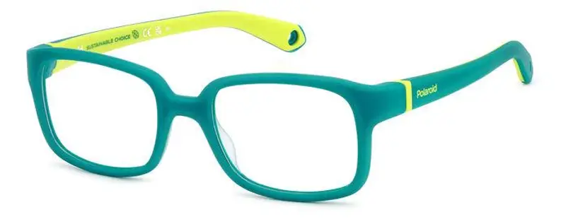 Polaroid Bambino PLD K005 DLD Montature da vista Plastica Verde  Squadrata