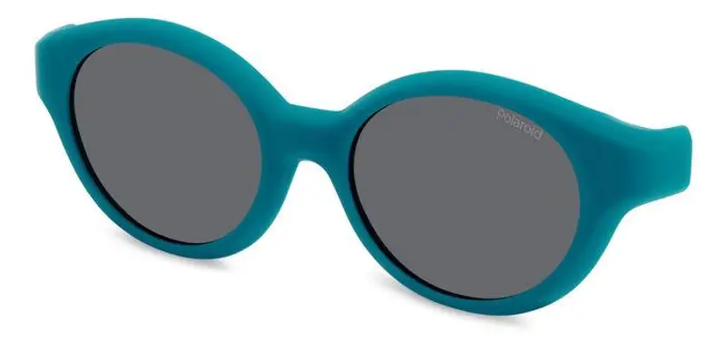 Polaroid Bambino PLD K007 CL-ON DLD/M9 Clip on Plastica Verde Grigio Rotonda Polarizzata