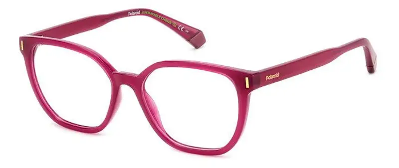 Polaroid Donna PLD D484 MU1 Montature da vista Plastica Fucsia  Cat Eye