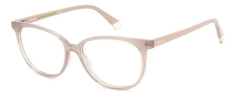 Polaroid Donna PLD D487 FWM Montature da vista Plastica Nude  Cat Eye