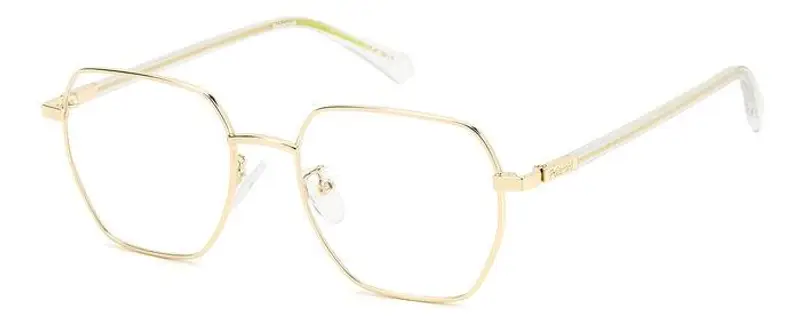 Polaroid Donna PLD D524/G J5G Montature da vista Oro   Squadrata