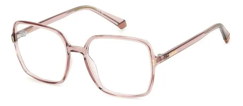 Polaroid Donna PLD D526 FWM Montature da vista Bio Poliammide Rosa  Squadrata