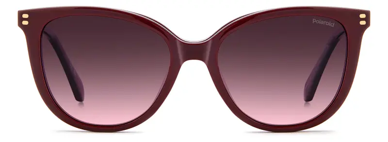 Donna Polaroid PLD D605/C B3V/XW Montature da vista Acetato Viola Viola Farfalla Polarizzata Sfumato miniatura 2