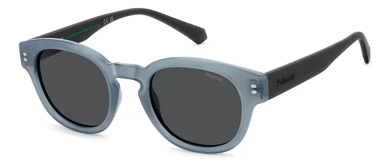 Junior PLD 8072/S PJP/M9 Occhiali da sole Policarbonato Blu Grigio Pantos Polarizzata
