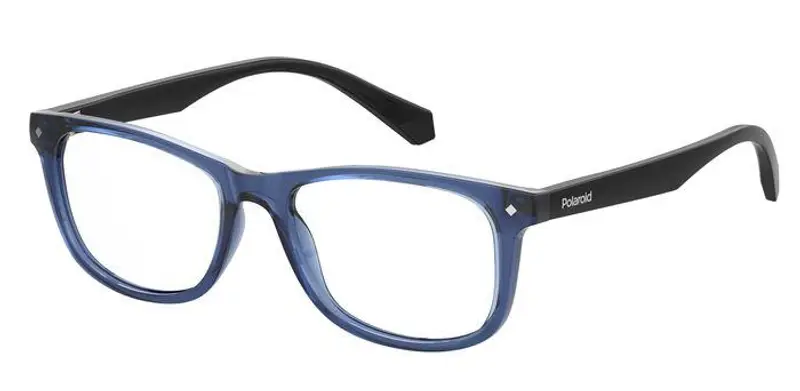 Polaroid Junior PLD D813 9N7 Montature da vista Plastica Nero / Blu  Squadrata