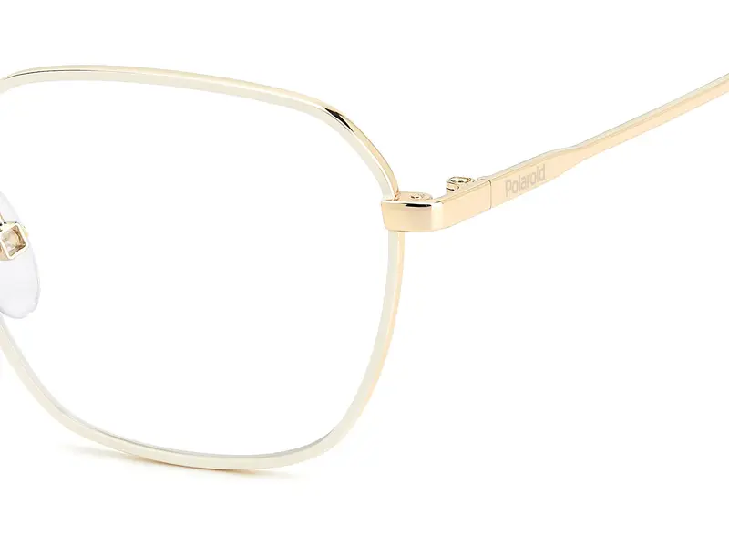 Polaroid Junior PLD D838 24S Montature da vista Metallo Oro Squadrata Normale miniatura 3