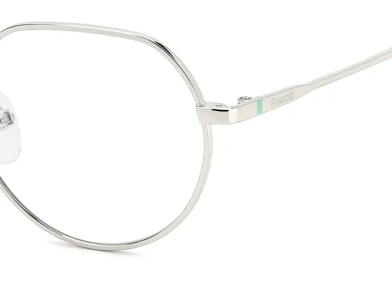 Polaroid Junior PLD D839 010 Montature da vista Metallo Palladio Rotonda Normale miniatura 3