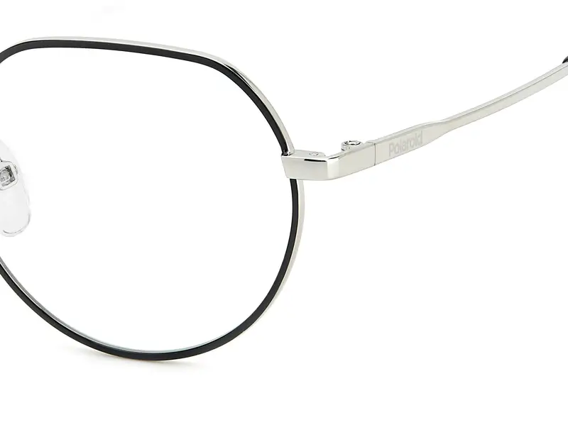 Polaroid Junior PLD D839 84J Montature da vista Metallo Palladio Rotonda Normale miniatura 3