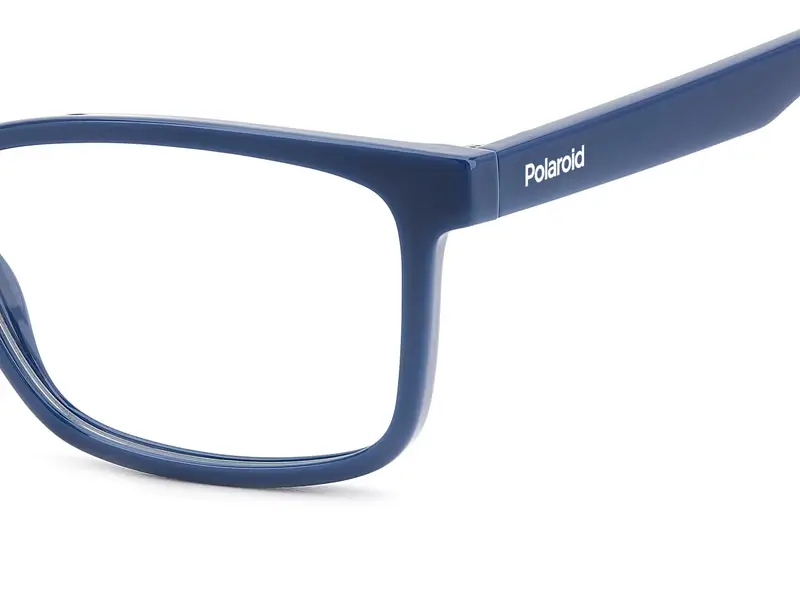 Polaroid Junior PLD D844 PJP Montature da vista Eco-poliammide Blu Squadrata Normale miniatura 3