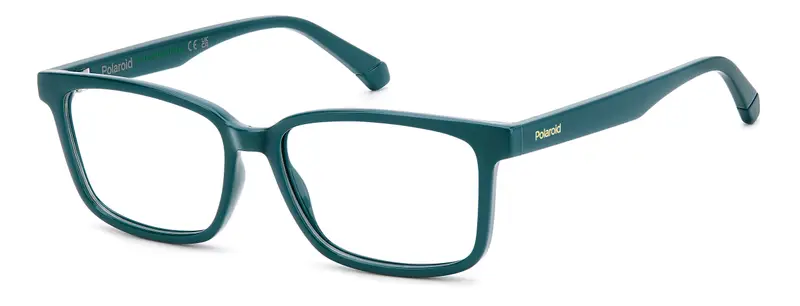 Polaroid Junior PLD D844 ZI9 Montature da vista Eco-poliammide Verde  Squadrata Normale