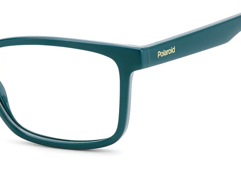 Polaroid Junior PLD D844 ZI9 Montature da vista Eco-poliammide Verde Squadrata Normale miniatura 3