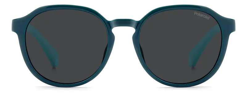 Junior Polaroid PLD 8078/S ZI9/M9 Occhiali da sole Policarbonato Verde Grigio Pantos Polarizzata miniatura 2