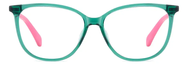 Junior Polaroid PLD D853 1ED Montature da vista Eco-poliammide Verde Farfalla Normale miniatura 2