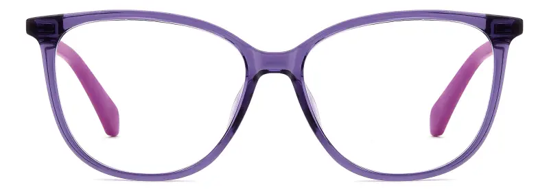 Junior Polaroid PLD D853 B3V Montature da vista Eco-poliammide Viola Farfalla Normale miniatura 2