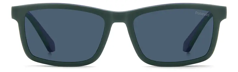 Junior Polaroid PLD D854/C FLL/C3 Montature da vista Eco-poliammide Blu Blu Squadrata Polarizzata miniatura 2