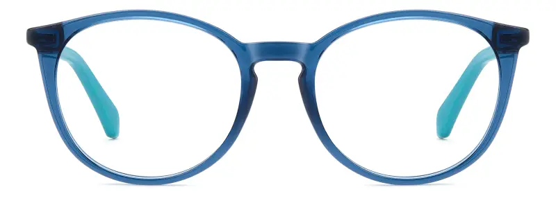 Junior Polaroid PLD D855 PJP Montature da vista Eco-poliammide Blu Pantos Normale miniatura 2