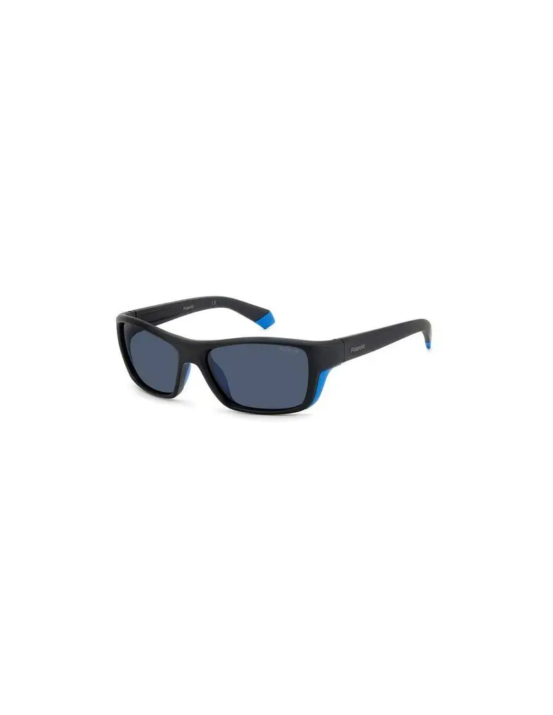 Occhiali da sole POLAROID polarizzati PLD7046/S 57-17 OY4 C3 Black Azure