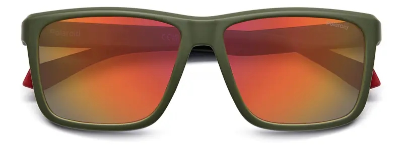 Polaroid PLD 2164/S TBO/OZ Occhiali da sole Rosso Multistrato miniatura 2