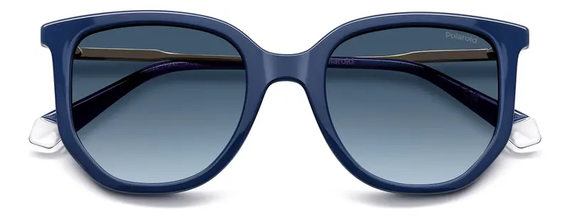Polaroid PLD 4185/S/X PJP/Z7 Occhiali da sole Blu Sfumato miniatura 2