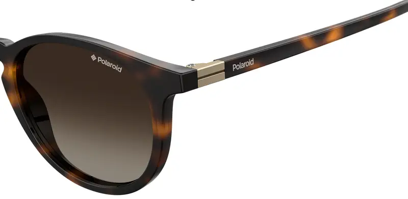 Polaroid PLD 6102/S/X 086/LA Occhiali da sole Marrone Sfumato miniatura 2