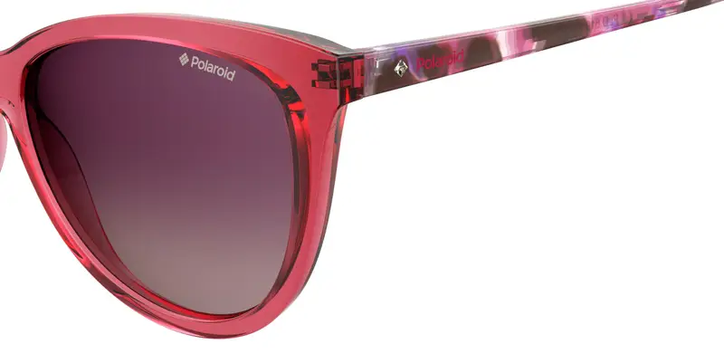 Polaroid PLD 6104/S/X VA4/JR Occhiali da sole Bordeaux Sfumato miniatura 2