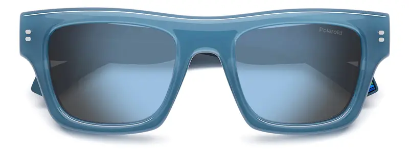 Polaroid PLD 6238/S/X MVU/5X Occhiali da sole Blu Specchiato miniatura 2