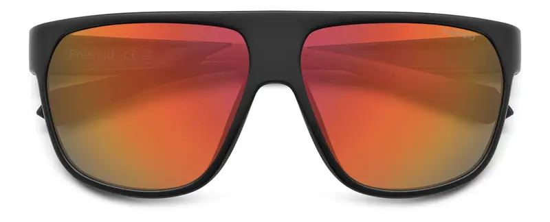 Polaroid PLD 7053/S BLX/OZ Occhiali da sole Rosso Multistrato miniatura 2