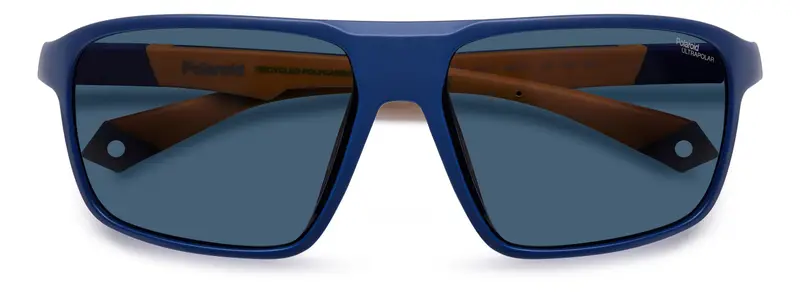 Polaroid PLD 7058/S FLL/7I Occhiali da sole Blu miniatura 2