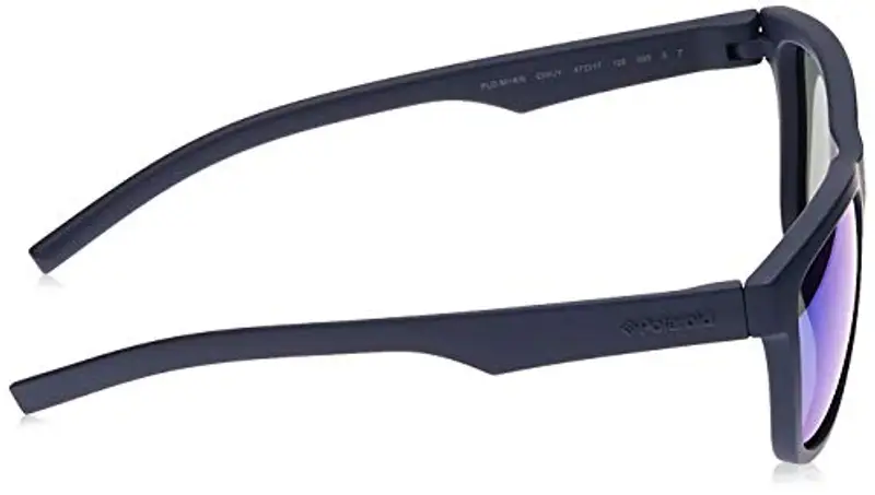 Polaroid PLD 8018/s Occhiali da Sole, Blu Gomma, 47 Unisex miniatura 3