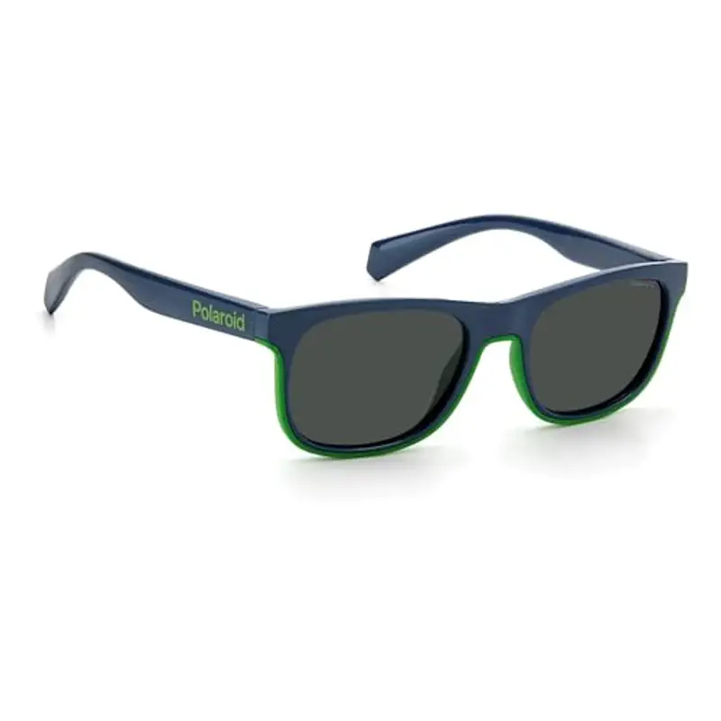Polaroid PLD 8041/S Rnb/M9 Blue Green 47 Occhiali, Unisex-Bambini e Ragazzi miniatura 2