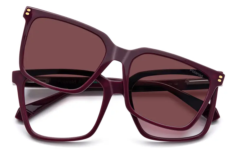 Polaroid PLD D556/C 0T7 Montature da vista Viola miniatura 2