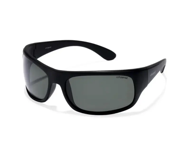 Polaroid Unisex 07886 9CA/RC Occhiali da sole Plastica Nero Verde Squadrata Polarizzata