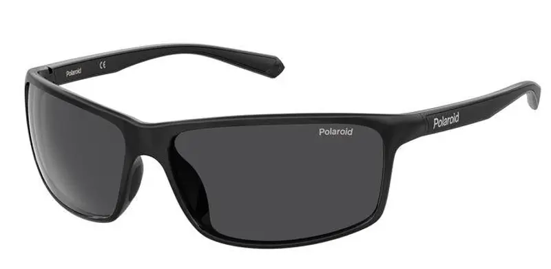 Polaroid Unisex PLD 7036/S 807/M9 Occhiali da sole Plastica Nero Grigio Squadrata