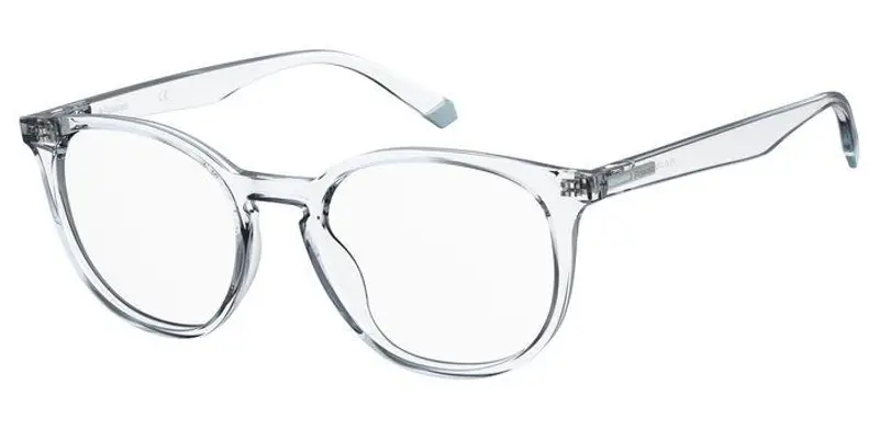 Polaroid Unisex PLD D381 900 Montature da vista Plastica Trasparente  Squadrata