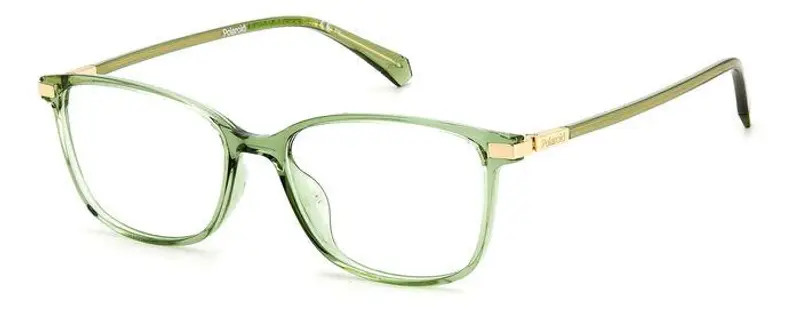 Polaroid Unisex PLD D460/G 0OX Montature da vista Plastica Verde  Squadrata