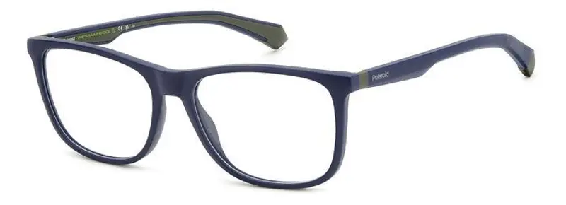 Polaroid Unisex PLD D517 PJP Montature da vista Plastica Blu  Squadrata