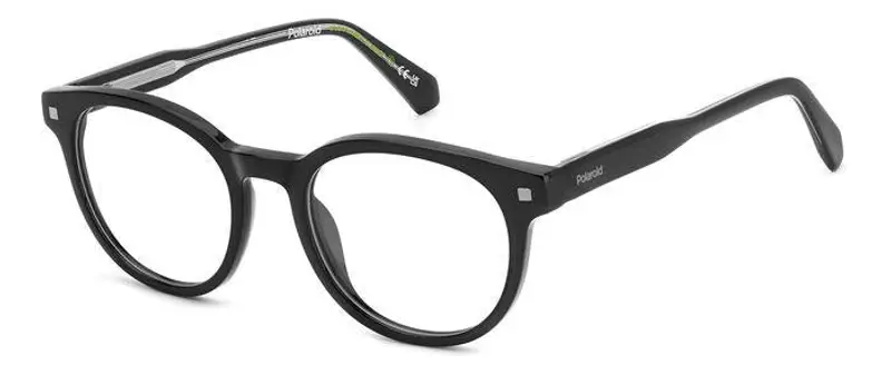 Polaroid Unisex PLD D519 807 Montature da vista Bio-acetato Nero  Pantos
