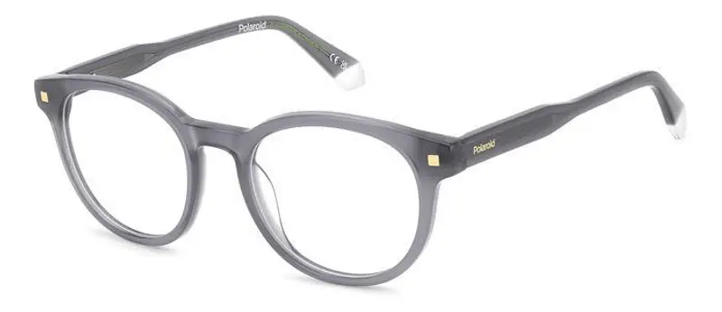 Polaroid Unisex PLD D519 KB7 Montature da vista Bio-acetato Grigio  Pantos