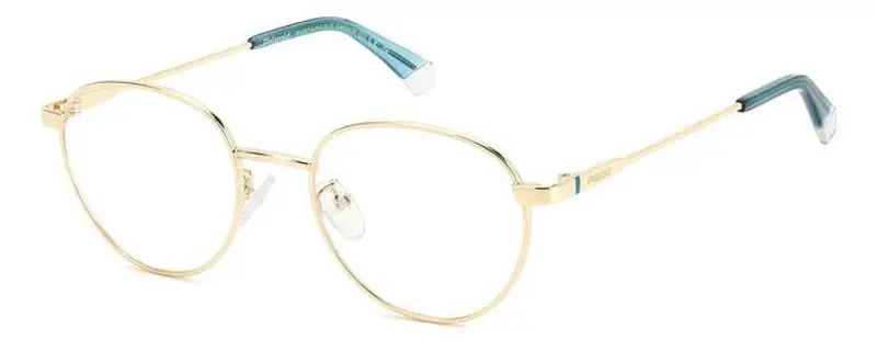 Polaroid Unisex PLD D522/G LKS Montature da vista Metallo Oro  Pantos