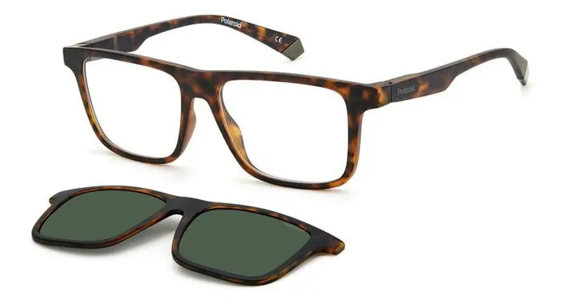 POLAROID Occhiali da sole Uomo Verde 849145