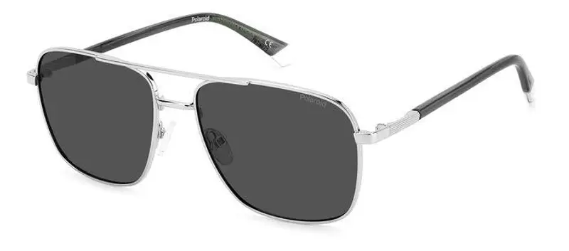 POLAROID Occhiali da sole Uomo Grigio 861828