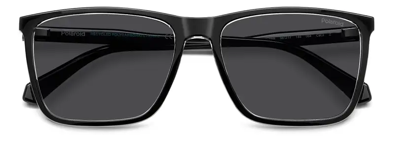 POLAROID Occhiali da sole Uomo Grigio 842432 miniatura 2