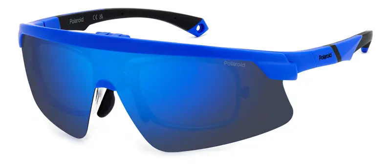 POLAROID Occhiali da sole Uomo Blu 832286