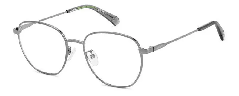 Polaroid Uomo PLD D509/G KJ1 Montature da vista Metallo Rutenio scuro  Geometrica